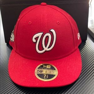 Washington Nationals WS Champ sidepatch 59FIFTY